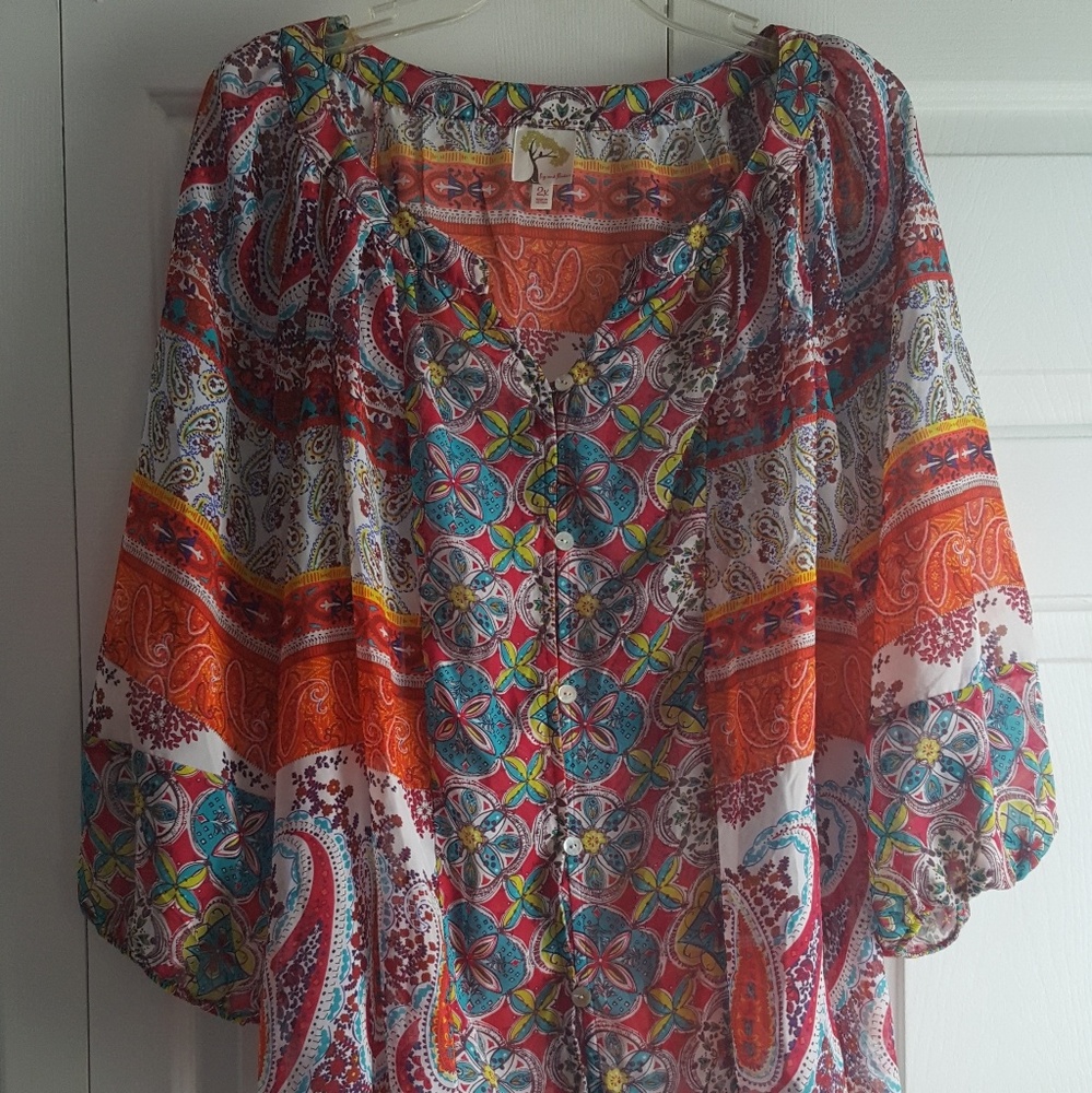 Sheer top